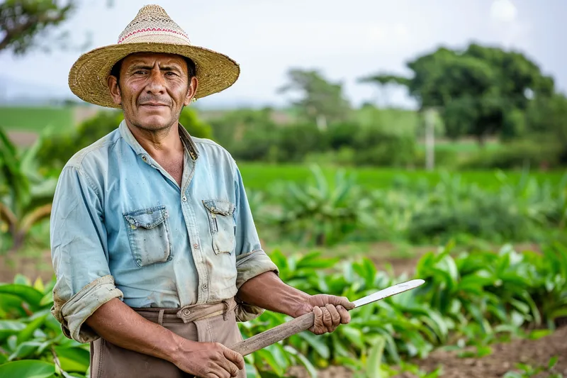 Agricultura Artesanal El Machete Como Simbolo de Cultura y Trabajo