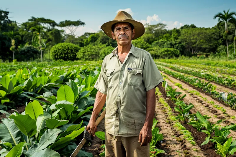 El Machete De la Siembra a la Cosecha en la Agricultura Tropical