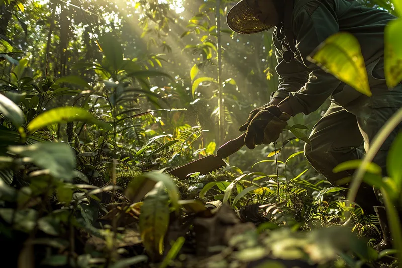 El Machete en la Reforestacion Metodos y Beneficios