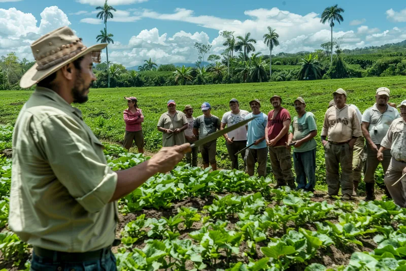 Talleres de Machete Capacitacion para Agricultores Eficientes