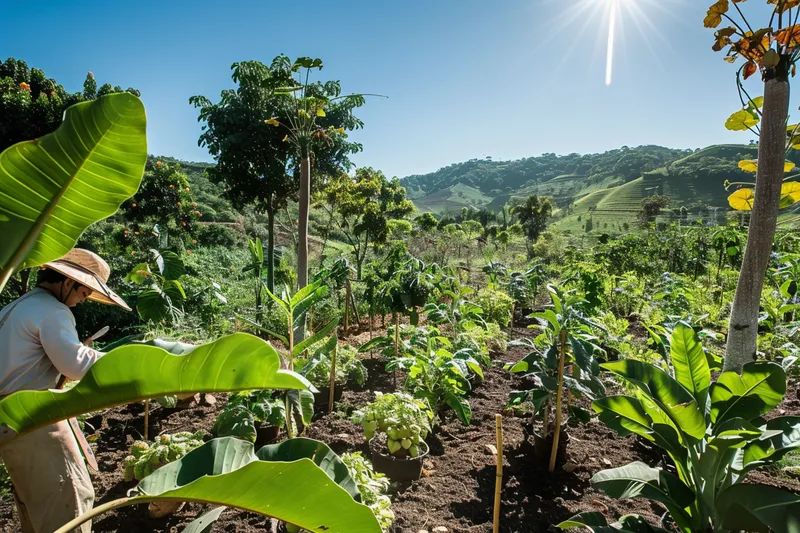 Agricultura Permacultural Integrando el Machete en Sistemas Sustentables