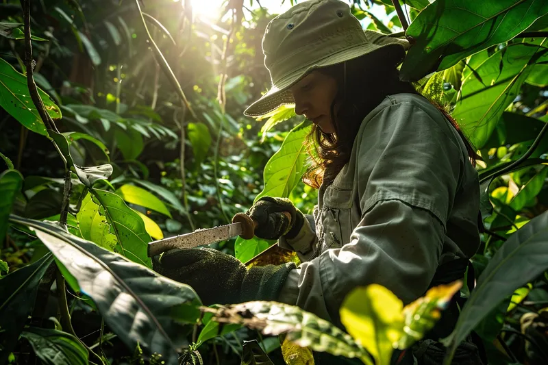 Como Afilado y Mantenimiento del Machete Impacta en la Salud de las Plantas