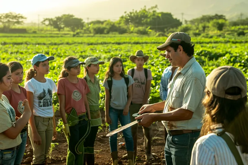 Como Introducir el Uso del Machete en Programas Educativos Agricolas