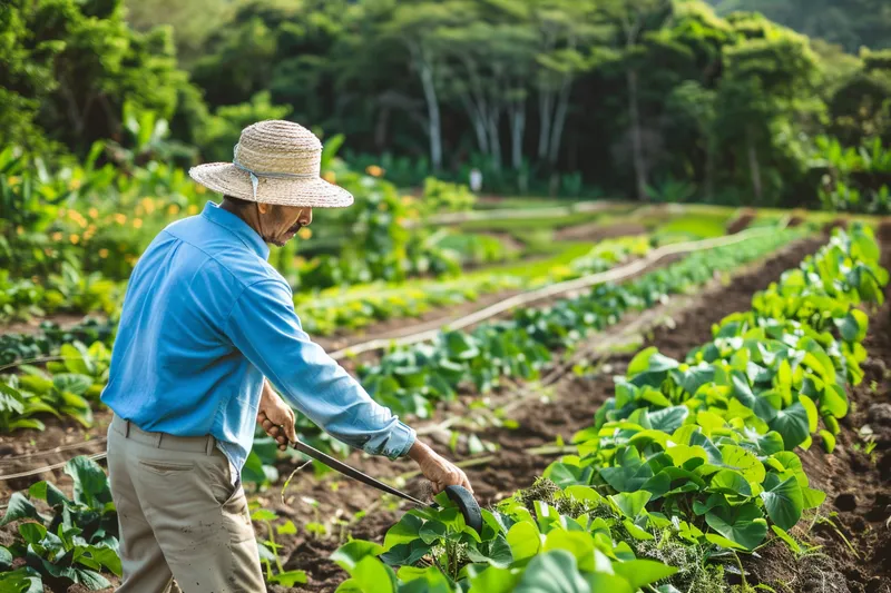 Como el Machete Ayuda a Mantener la Salud del Suelo Agricola