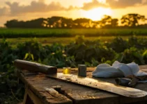 Cuidado y Almacenamiento del Machete Posterior a la Temporada de Cultivo, consejos prácticos