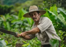 El machete, herramienta multifuncional en la agricultura tropical