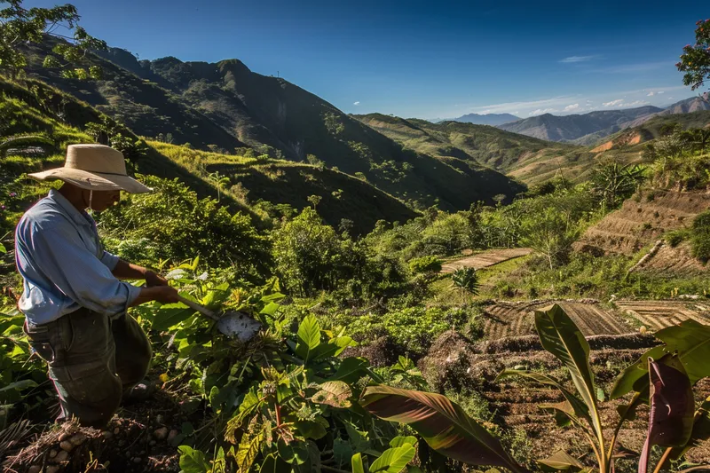 El Machete en la Agricultura de Montana Desafios y Tecnicas