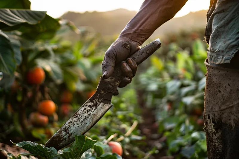 El Machete y su Papel en la Agricultura de Pequena Escala