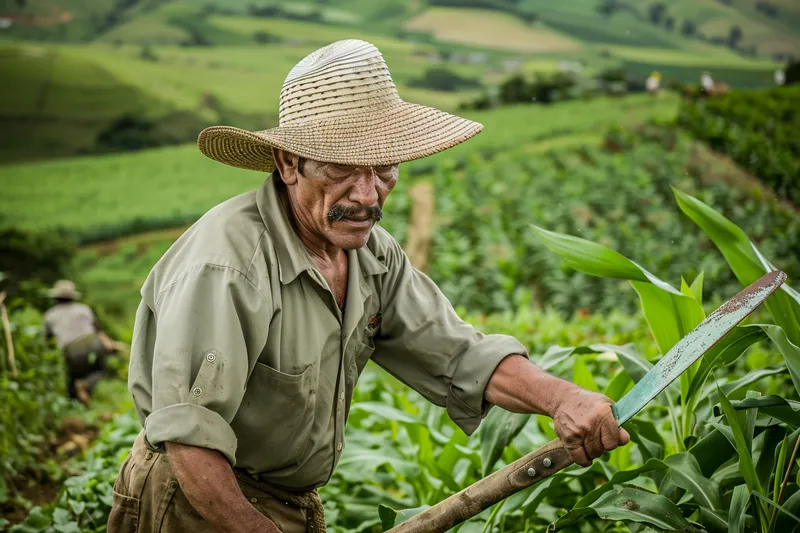 Machete y Rendimiento de Cultivos Optimizacion del Trabajo Agricola