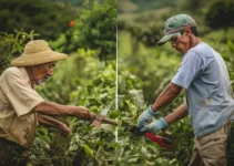 Métodos tradicionales vs. modernos en el uso del machete en la agricultura, una comparativa integral