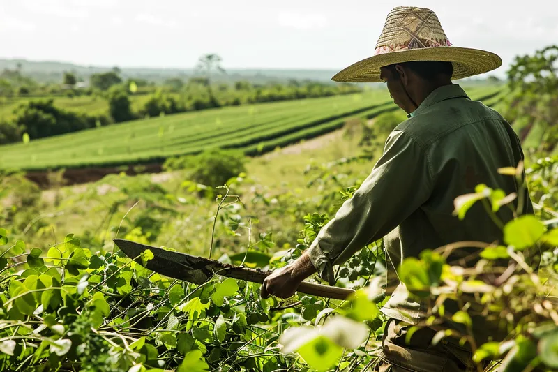 Uso Creativo del Machete en el Diseno de Paisajes Agricolas